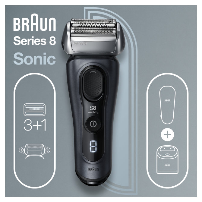 Proizvod Braun 8453cc brijaći aparat sivi brenda Braun