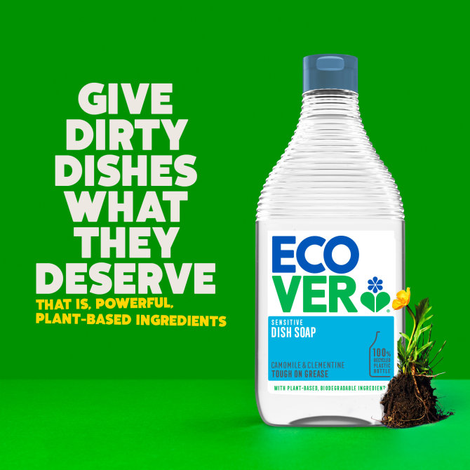 Proizvod ECOVER® Sredstvo za pranje posuđa - kamilica i klementina brenda Ecover