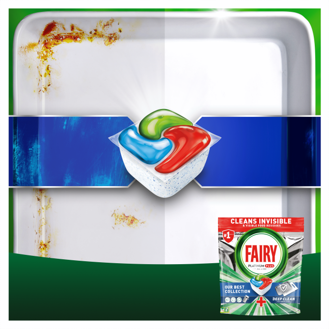 Proizvod Jar Platinum Plus tablete za strojno pranje posuđa Deep Clean 56 komada brenda Jar