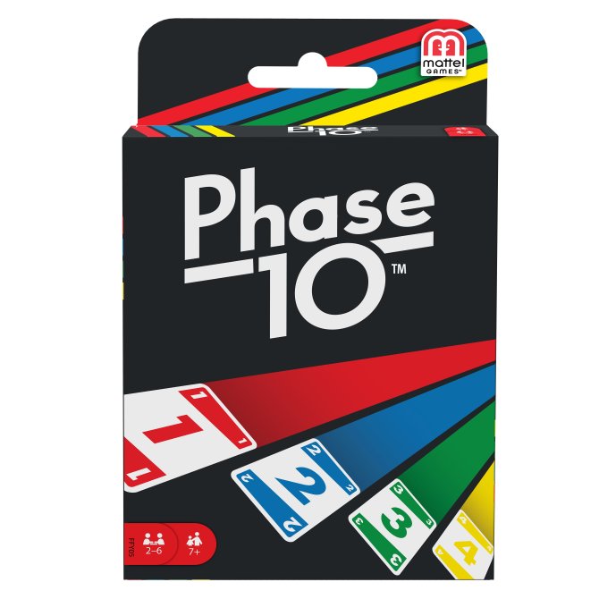 Proizvod Phase 10 karte brenda Mattel društvene igre
