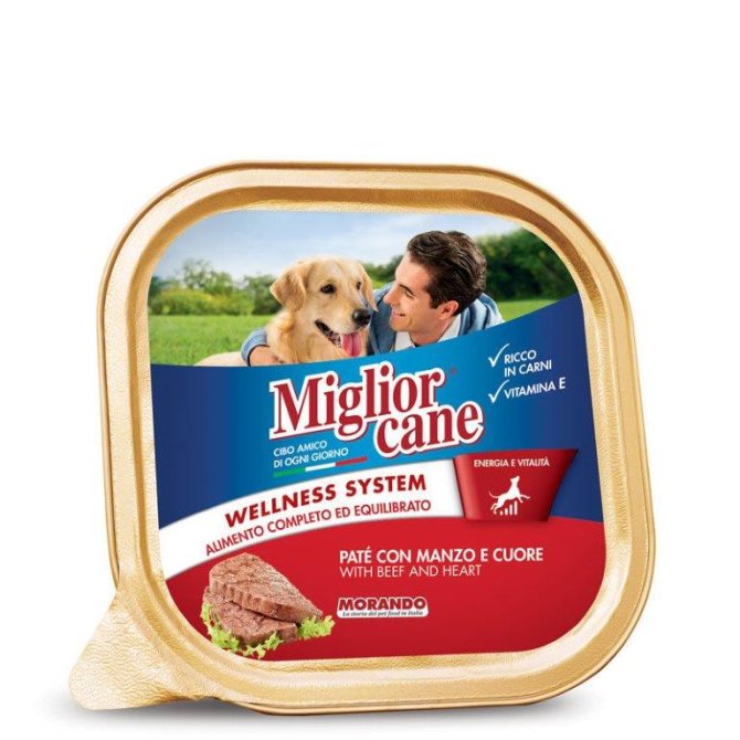 Proizvod Miglior hrana za pse govedina u konzervi 150 g brenda Morando