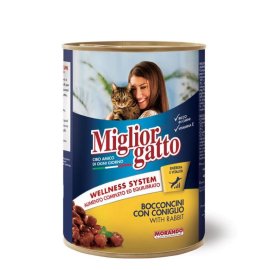 Proizvod Miglior hrana za mačke kunić u konzervi 405 g brenda Morando