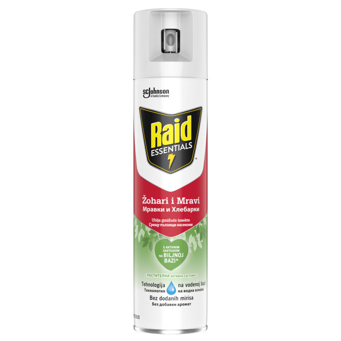 Proizvod Raid® Essentials Sprej protiv gmižućih insekata brenda Raid
