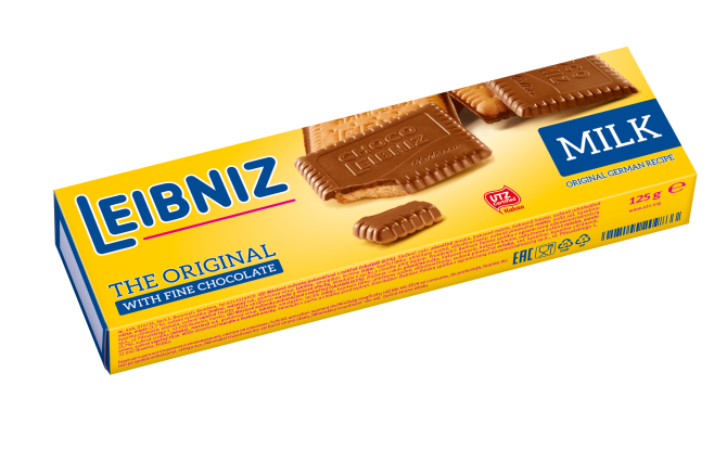 Proizvod LEIBNIZ keksi s mliječnom čokoladom 125g brenda Bahlsen