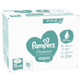 Proizvod Pampers vlažne maramice Harmonie Aqua 15x48 brenda Pampers