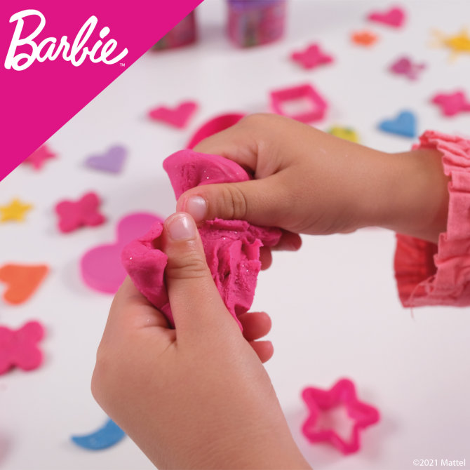 Proizvod Barbie Lisciani Glitter smjesa za modeliranje brenda Barbie - Lisciani