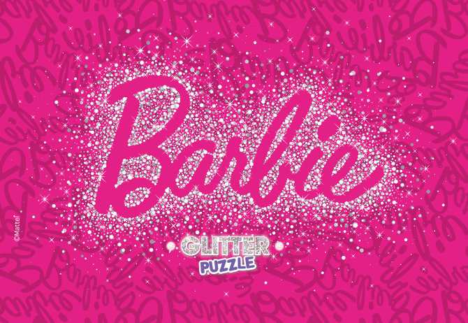 Proizvod Barbie Lisciani Glitter puzzle Selfie - 60 kom brenda Barbie - Lisciani