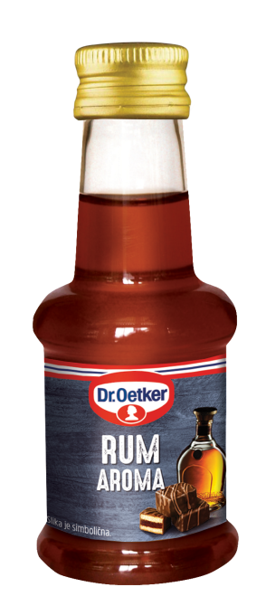 Proizvod Dr. Oetker aroma ruma bočica brenda Dr. Oetker