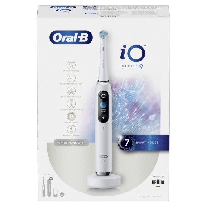 Proizvod Oral-B električna zubna četkica iO9 - alabaster bijela brenda Oral-B