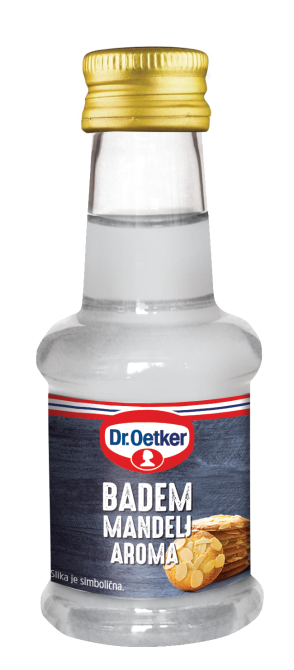 Proizvod Dr. Oetker aroma badema - bočica brenda Dr. Oetker