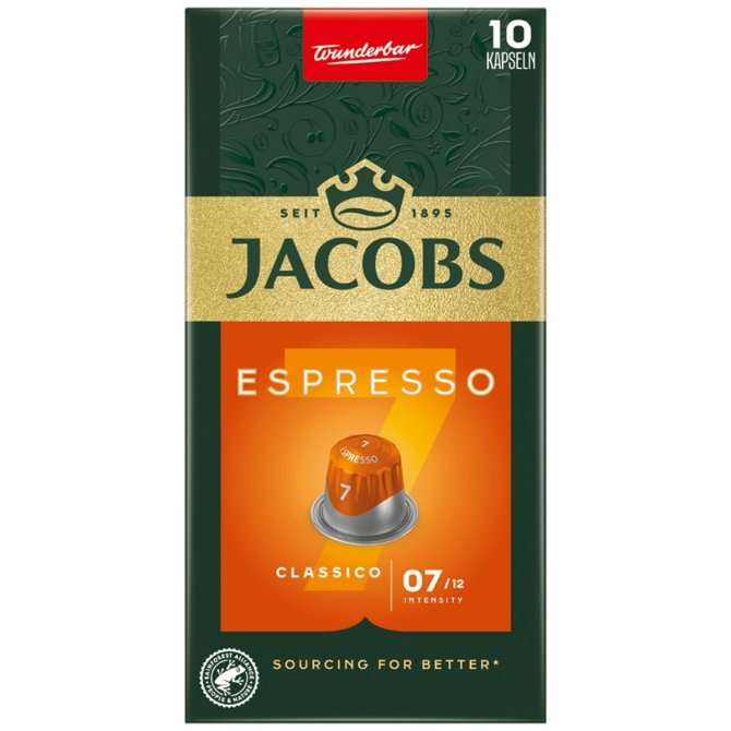 Proizvod Jacobs kapsule Classic 10 komada brenda Jacobs