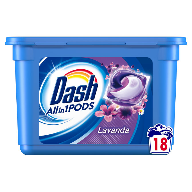 Proizvod Dash gel kapsule Lavanda 18 komada za 18 pranja brenda Dash