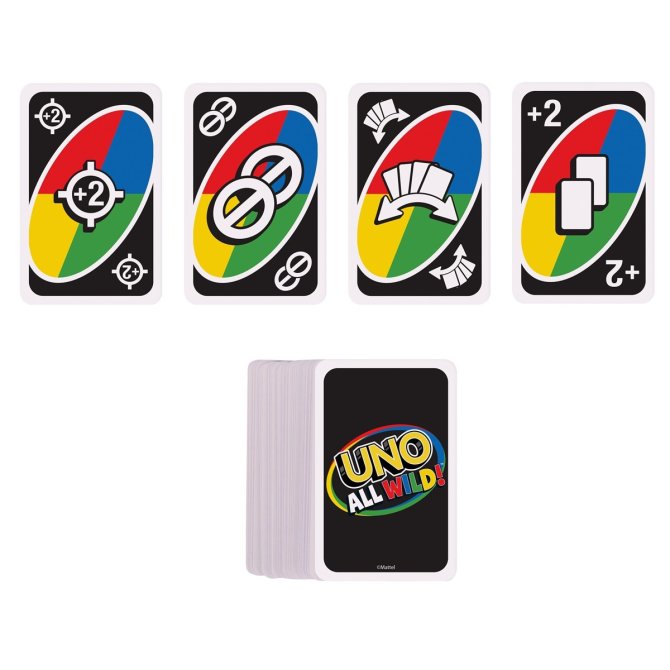 Proizvod Uno karte All wild brenda Mattel društvene igre