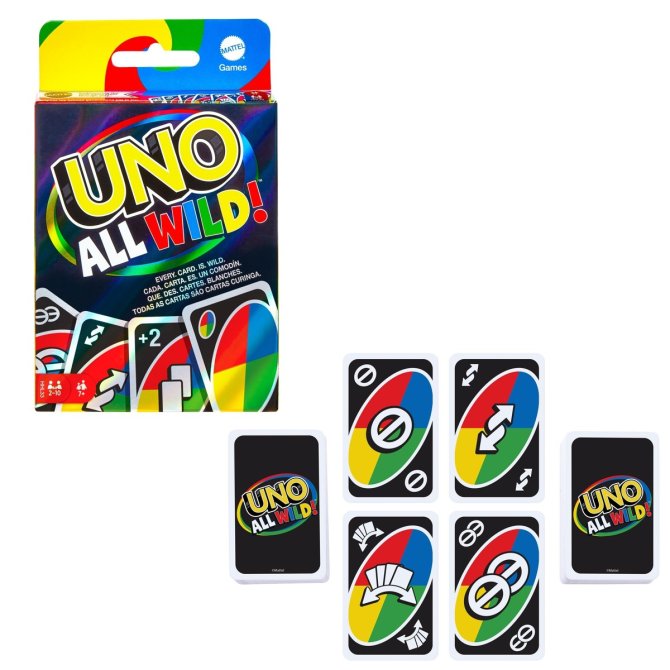 Proizvod Uno karte All wild brenda Mattel društvene igre
