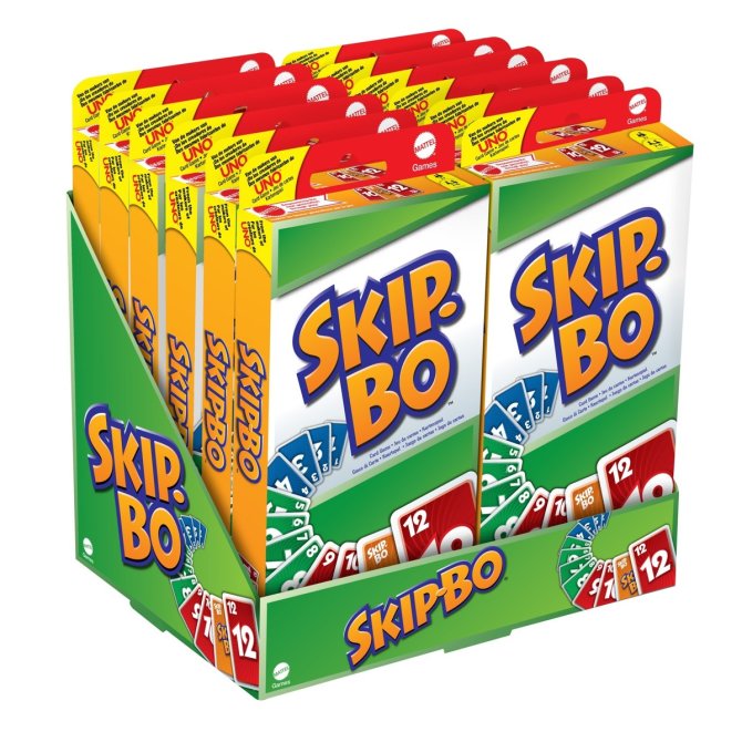 Proizvod Skip-bo karte brenda Mattel društvene igre