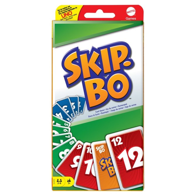 Proizvod Skip-bo karte brenda Mattel društvene igre