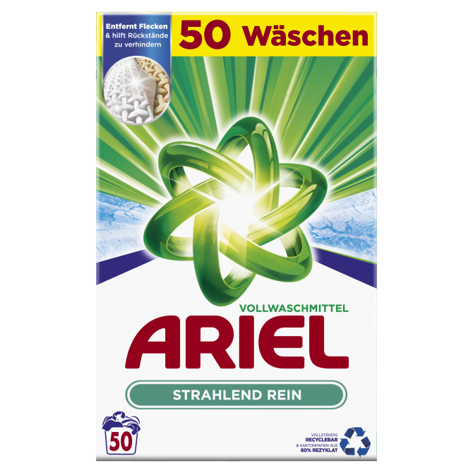 Proizvod Ariel prašak 3,25 kg za 50 pranja brenda Ariel