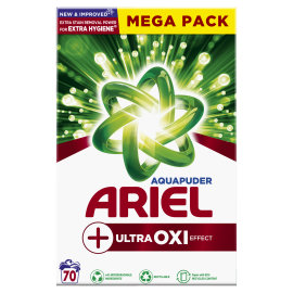 Proizvod Ariel prašak Ultra Oxi efekt 4,55 kg za 70 pranja brenda Ariel