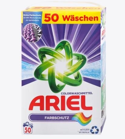 Proizvod Ariel prašak color 3,25 kg za 50 pranja brenda Ariel