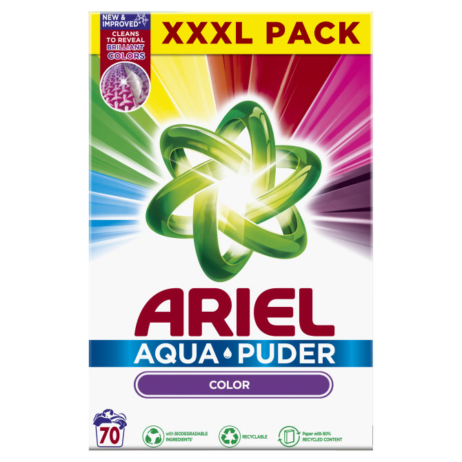 Proizvod Ariel prašak color 4,55 kg za 70 pranja brenda Ariel