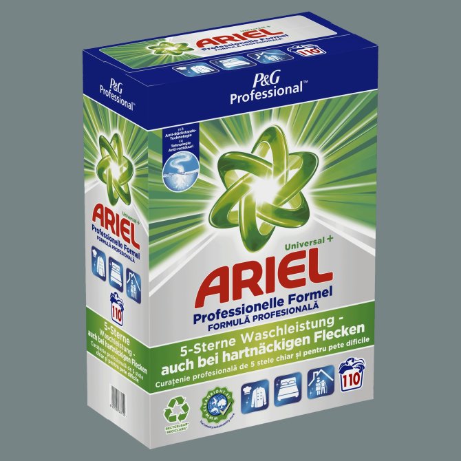 Proizvod Ariel professional prašak universal 110 pranja brenda Ariel