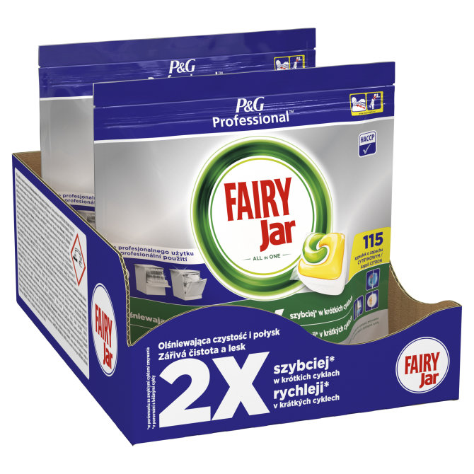 Proizvod Jar Professional All in 1 tablete za strojno pranje posuđa 115 komada brenda Jar