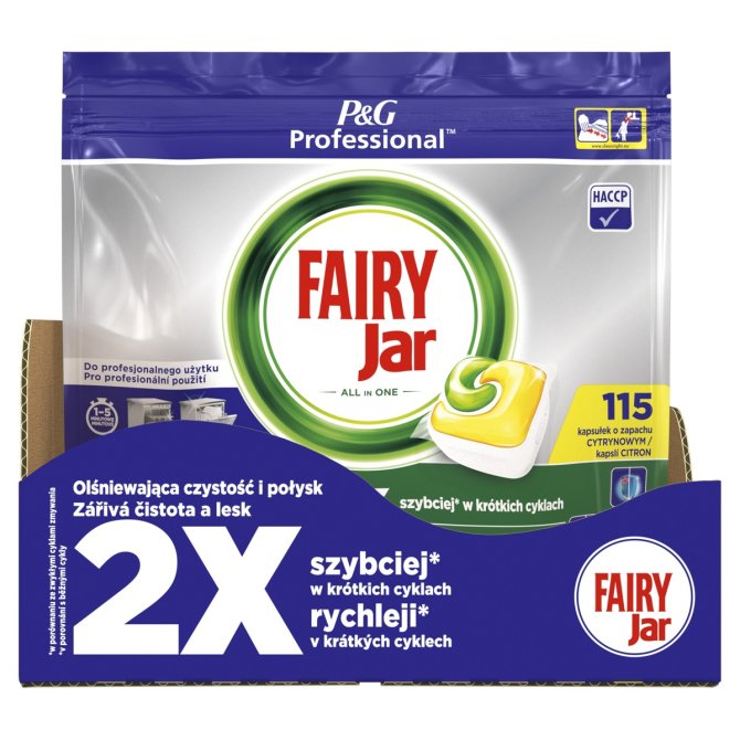 Proizvod Jar Professional All in 1 tablete za strojno pranje posuđa 115 komada brenda Jar