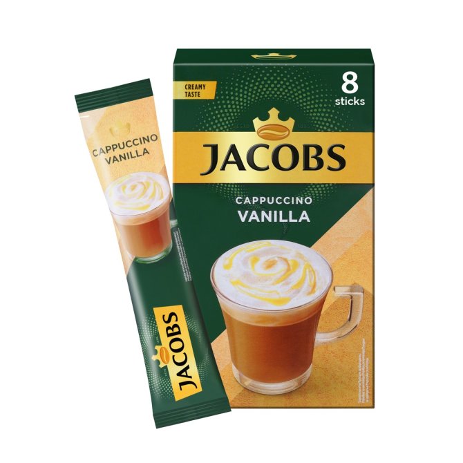 Proizvod Jacobs cappuccino Vanilia 8x12 g brenda Jacobs