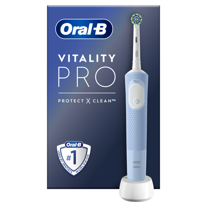 Proizvod Oral-B električna zubna četkica Vitality Pro vapor blue + Oral-B Pro 75 ml brenda Oral-B