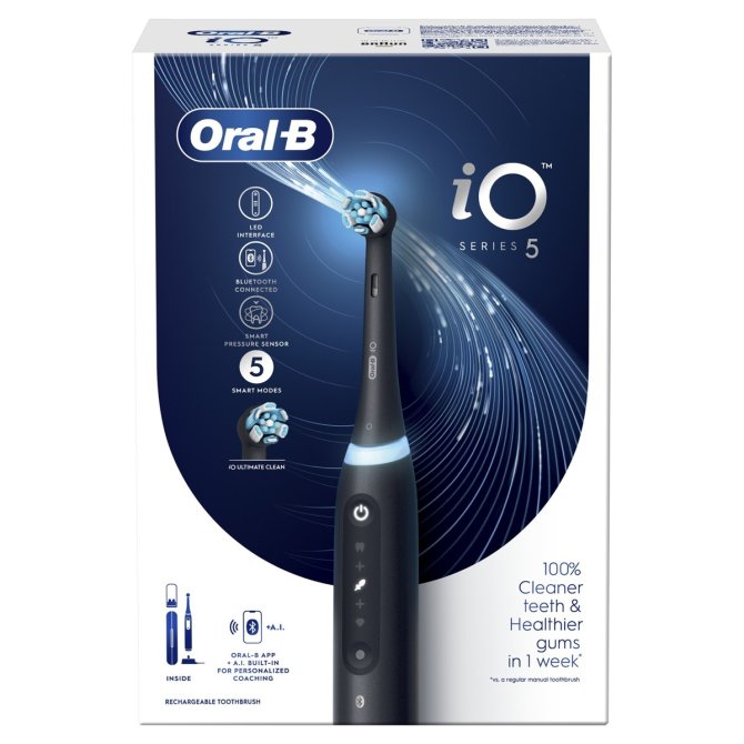 Proizvod Oral-B električna zubna četkica iO5 - matt crna brenda Oral-B