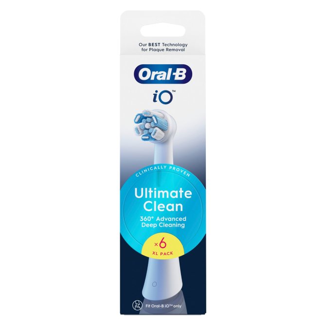 Proizvod Oral-B iO zamjenske glave Ultimate clean bijele - 6 komada brenda Oral-B