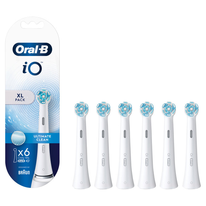 Proizvod Oral-B iO zamjenske glave Ultimate clean bijele - 6 komada brenda Oral-B