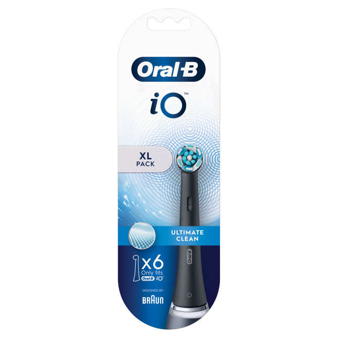 Proizvod Oral-B iO zamjenske glave Ultimate clean crne - 6 komada brenda Oral-B