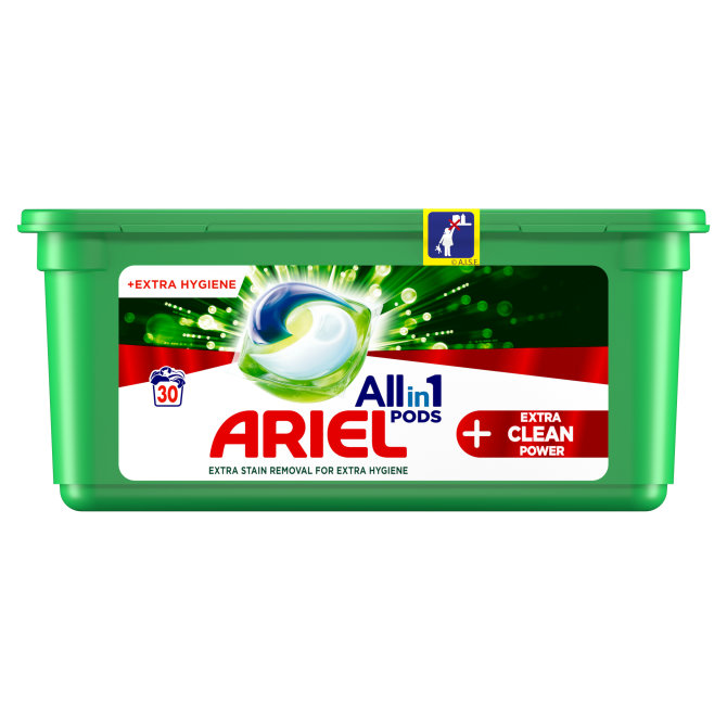 Proizvod Ariel gel kapsule extra clean 30 komada za 30 pranja brenda Ariel