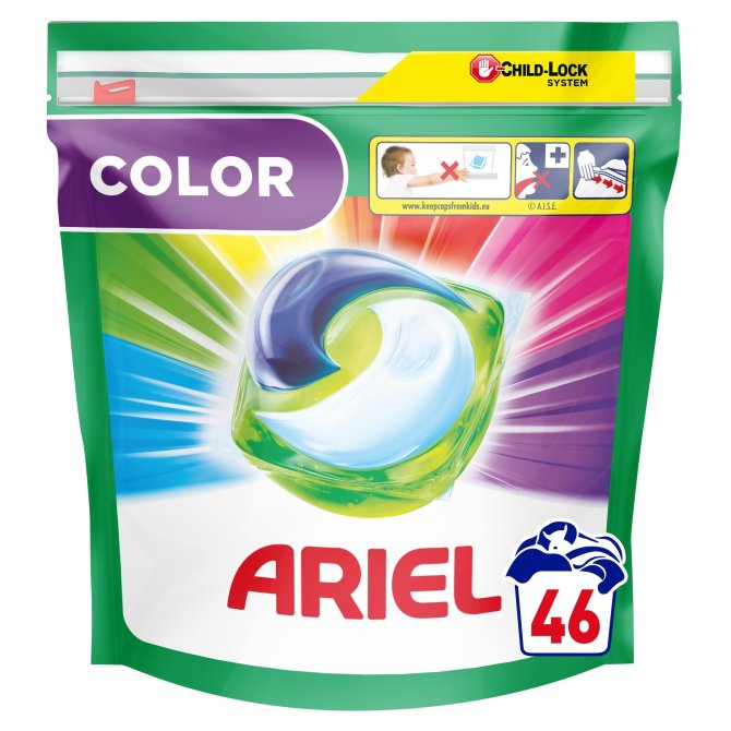 Proizvod Ariel gel kapsule color 46 komada za 46 pranja brenda Ariel