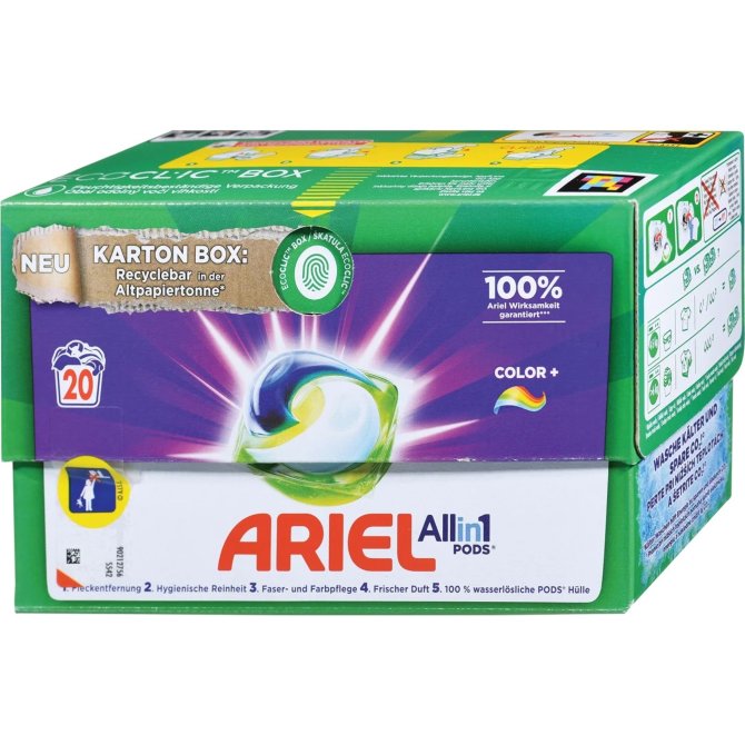 Proizvod Ariel gel kapsule Color+ 20 komada za 20 pranja brenda Ariel
