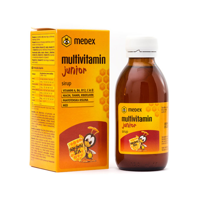 Proizvod Medex Multivitamin junior sirup 150 ml brenda Medex