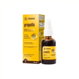 Proizvod Medex Propolis defense APF 30 na alkoholnoj osnovi s medom u spreju, 30 ml brenda Medex