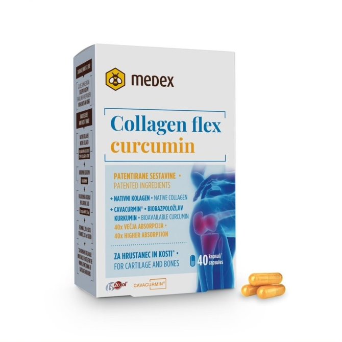 Proizvod Medex Kolagenflex kapsule s kurkuminom 40 komada brenda Medex