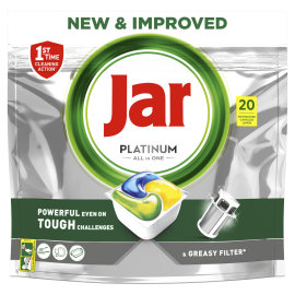 Proizvod Jar Platinum All in 1 tablete za strojno pranje posuđa 20 komada brenda Jar