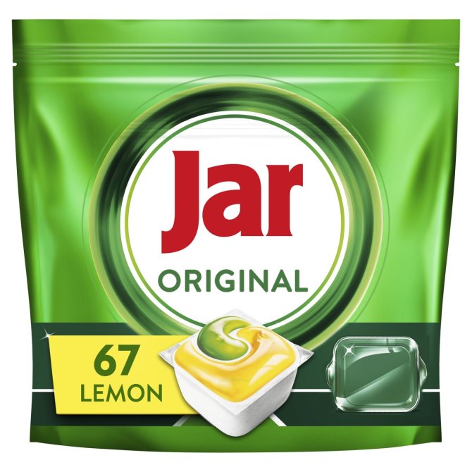 Proizvod Jar Original All in 1 Lemon tablete za strojno pranje posuđa 67 komada brenda Jar