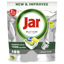 Proizvod Jar Platinum All in 1 tablete za strojno pranje posuđa 65 komada brenda Jar