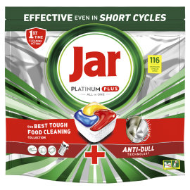 Proizvod Jar Platinum Plus Anti Dull tablete za strojno pranje posuđa 116 komada brenda Jar