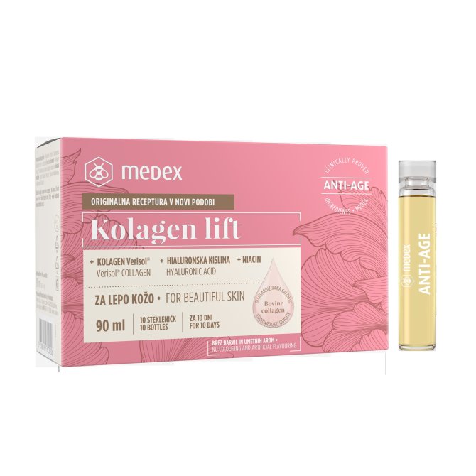 Proizvod Medex Kolagenlift ampule 10 bočica x 9 ml brenda Medex