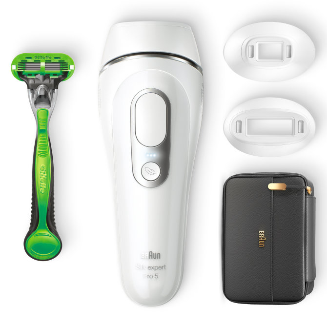 Proizvod Braun IPL Silk·expert Pro 5 PL5145 IPL za žene i muškarce za dugotrajno vidljivo uklanjanje dlačica kod kuće brenda Braun