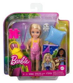 Proizvod Barbie Chelsie na kampiranju brenda Barbie