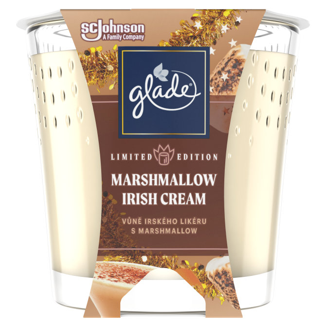 Proizvod Glade mirisna svijeća - Marshmallow Irish Cream 129g brenda Glade
