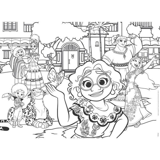 Proizvod Encanto Maxi dvostrane puzzle 108 kom brenda Lisciani