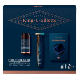 Proizvod Gillette King C. poklon paket bežični trimer, losion 100 ml + ručnik brenda Gillette
