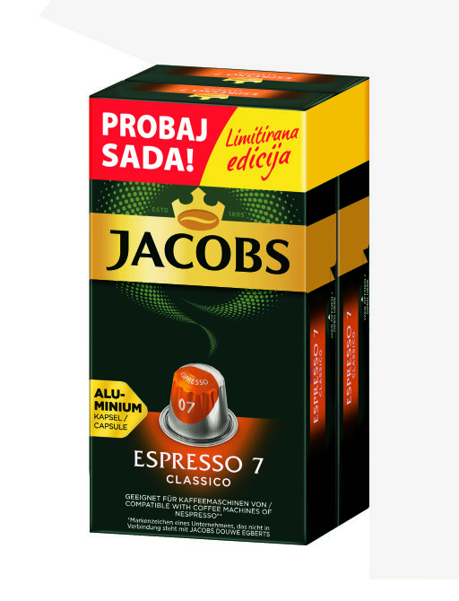 Proizvod Jacobs kapsule Classic duopack 2x10 komada brenda Jacobs